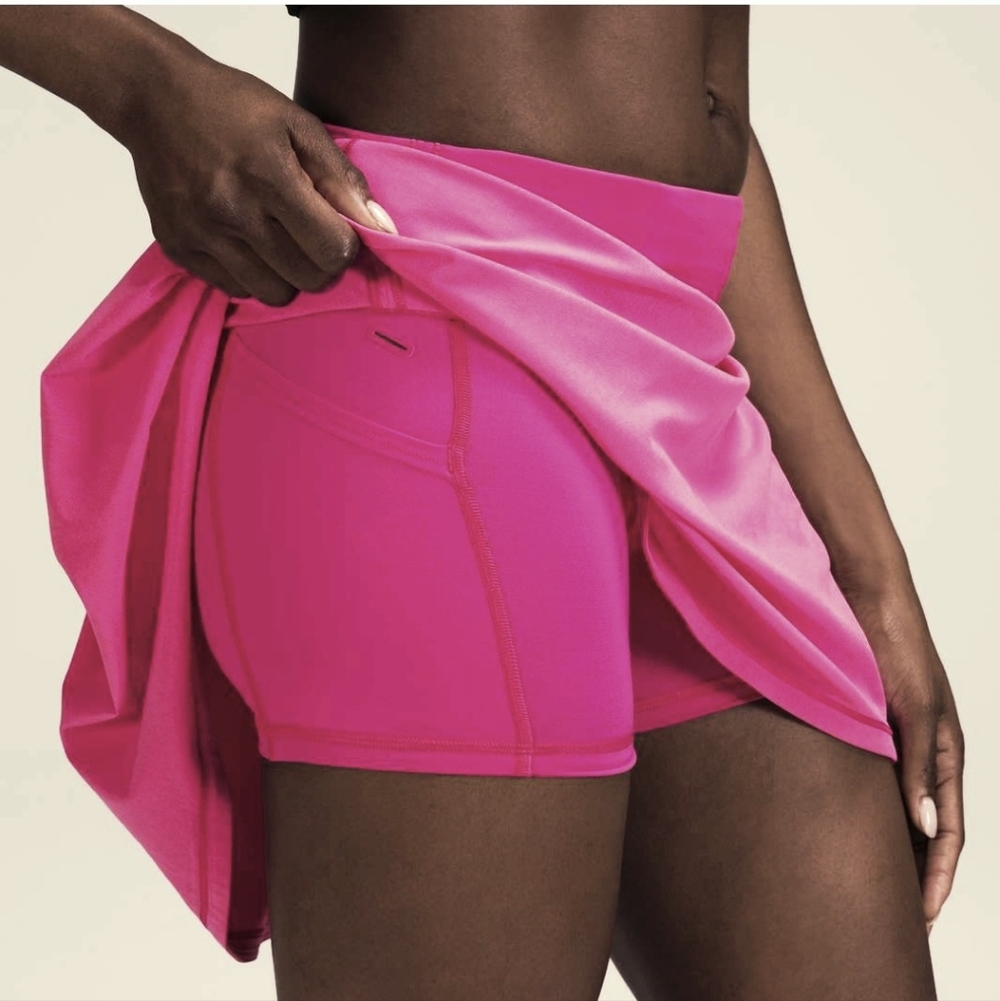 lululemon athletica Vibrant Pink Athletic Skort